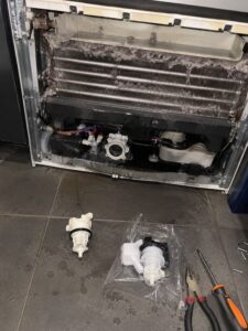 AEG ventless heat pump dryer repair