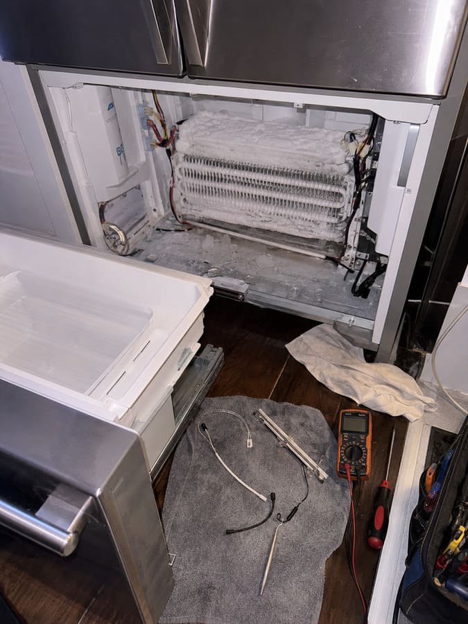 Bosch Fridge Warm