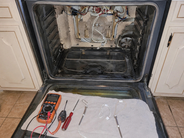 Electrolux oven repair