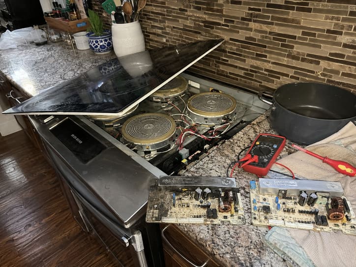 GE Range Repair 