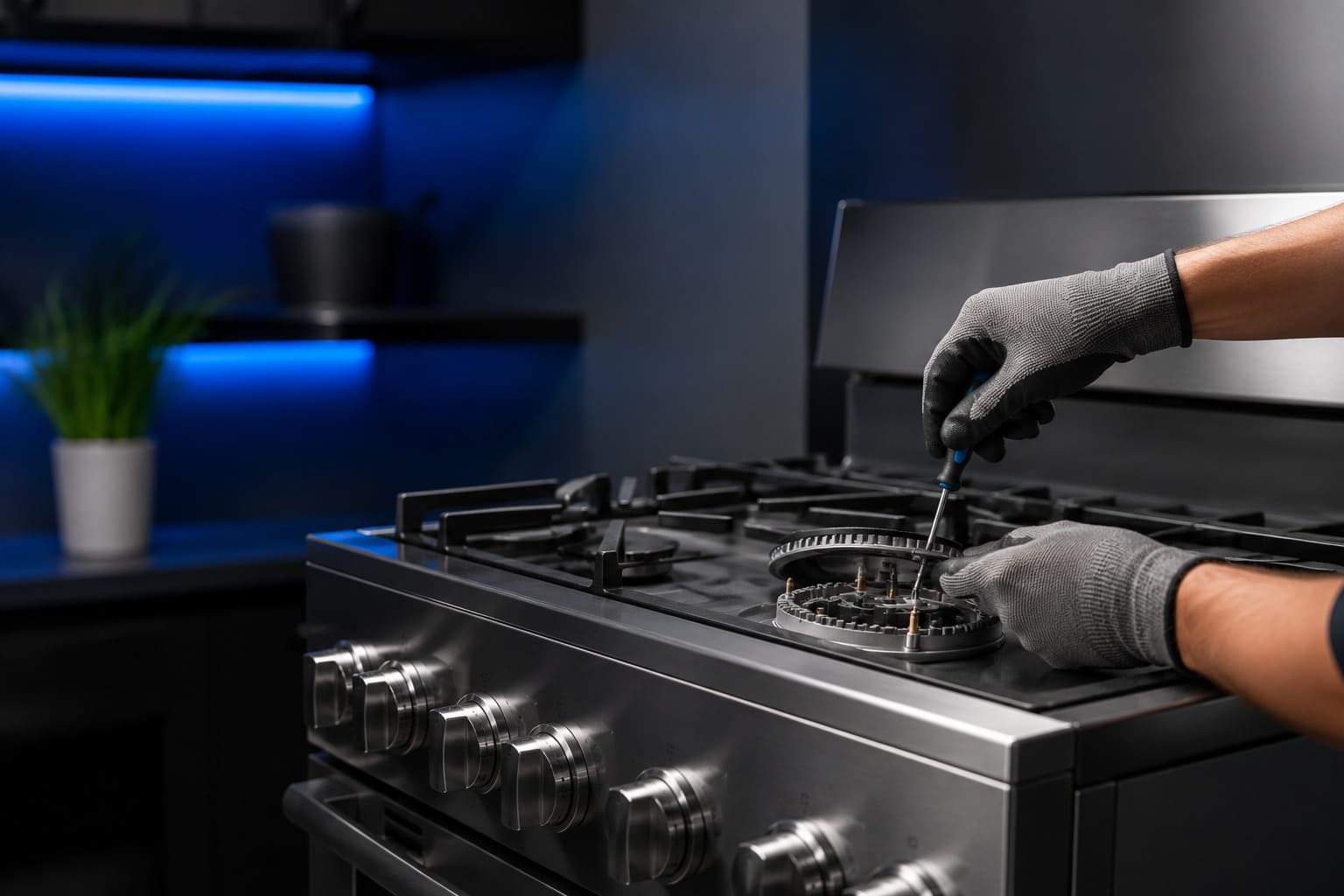 GE stove repair Dallas