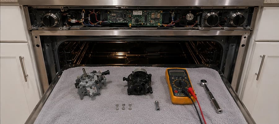Thermador range repair